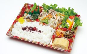 写真：野菜炒め弁当