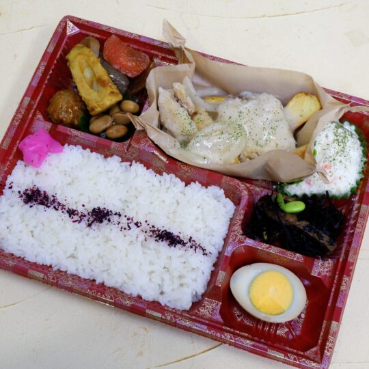 写真：骨なしタラのクリームソース弁当