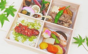 写真：特製幕の内弁当「炙り明太子と牛肉すき焼き弁当」